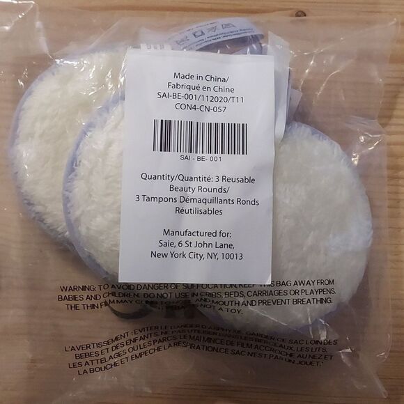 Reusable Beauty Rounds Pads for facial cleansing toning - Picture 3 of 4